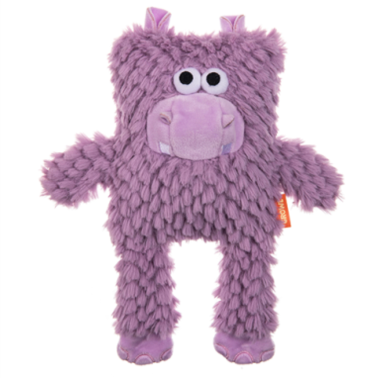Growl Block Heads - Chompy the Hippo Dog Toy