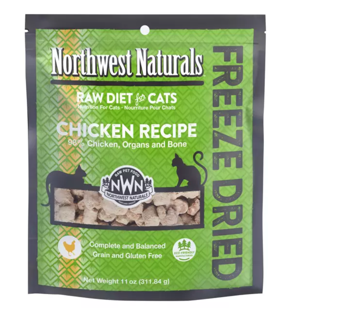 Northwest Naturals Freeze-dried Chicken Recipe for Cats