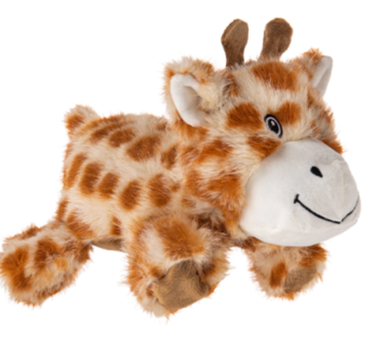 Growl Snugglez - Glen the Giraffe Dog Toy