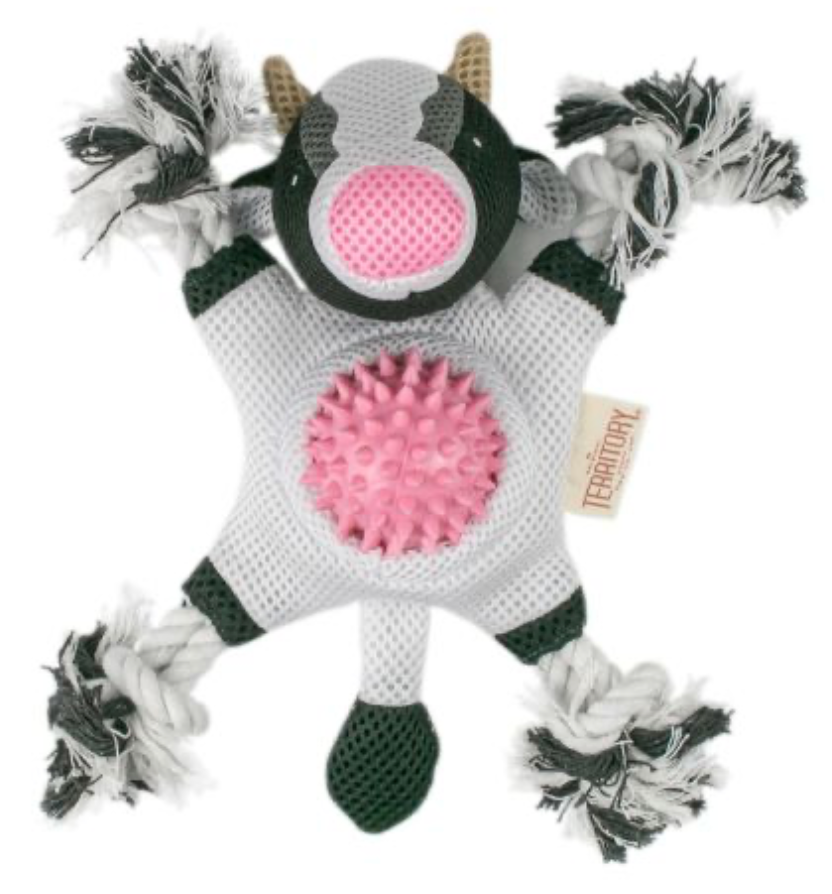 Original Territory 2-in-1 Cow Dog Toy