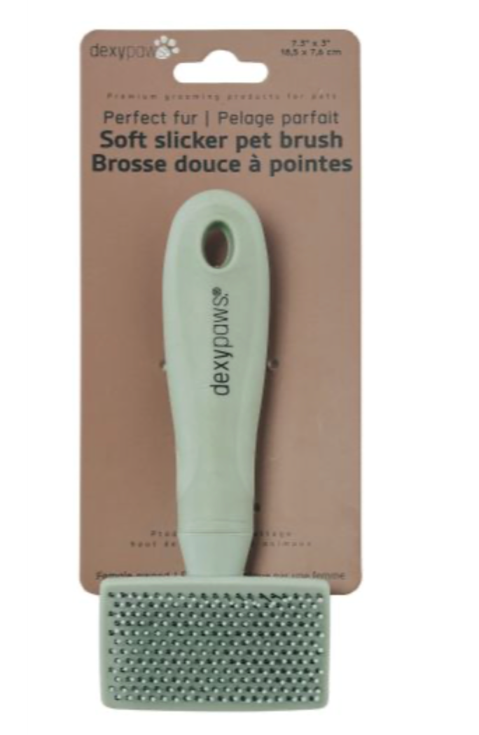 Dexypaws Perfect Fur Soft Slicker Brush