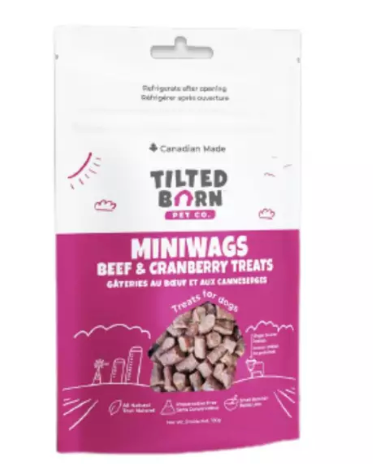 Tilted Barn MiniWags - Canadian Beef &amp; Cranberry