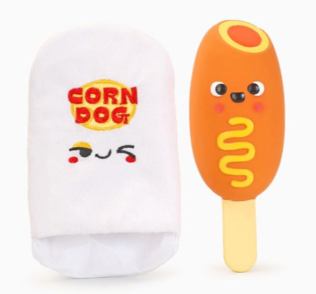 Hugsmart Fuzzy Friendz Food Party - Corn Dog