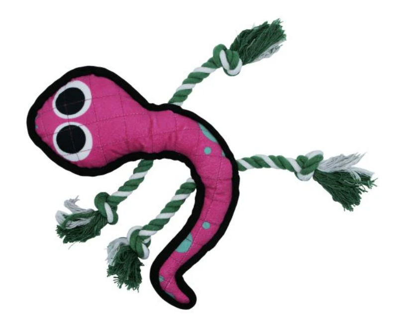 Bud'Z Plush Dog Toy - Colourful Salamander