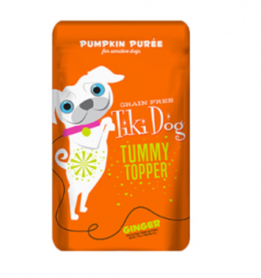 Tiki Dog Tummy Topper - Pumpkin &amp; Ginger Puree