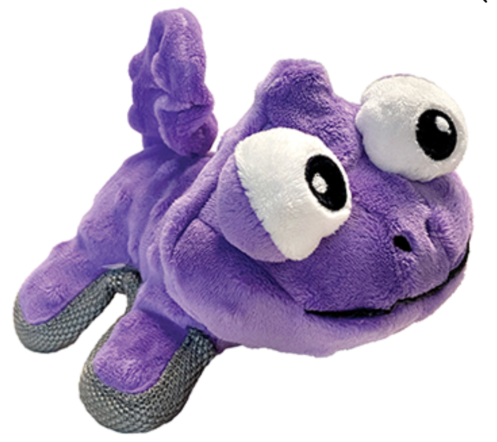 FouFouBrands FouFit Mini Tuffs - Chameleon Dog Toy