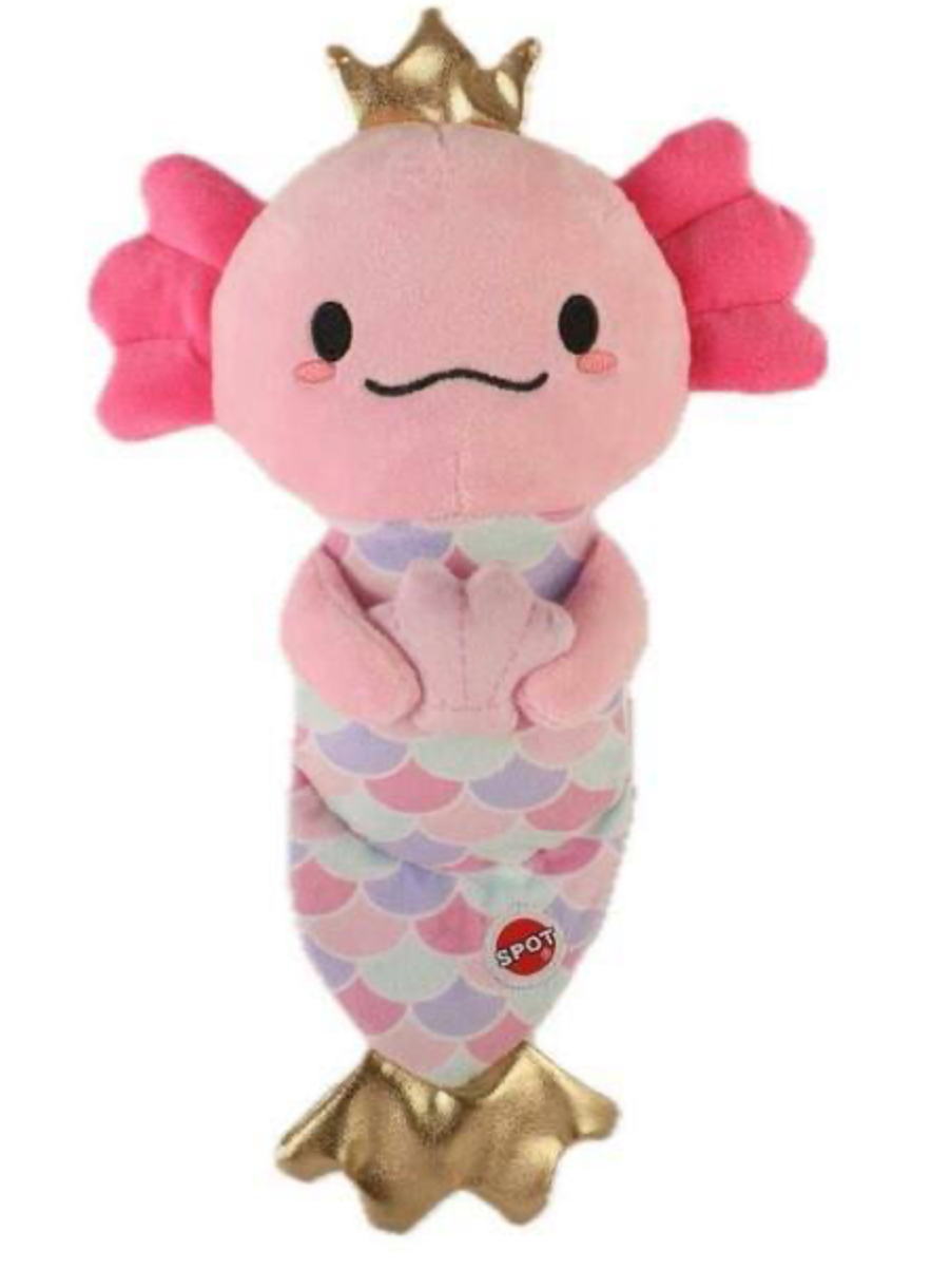 SPOT Axolotl Mermaid Dog Toy