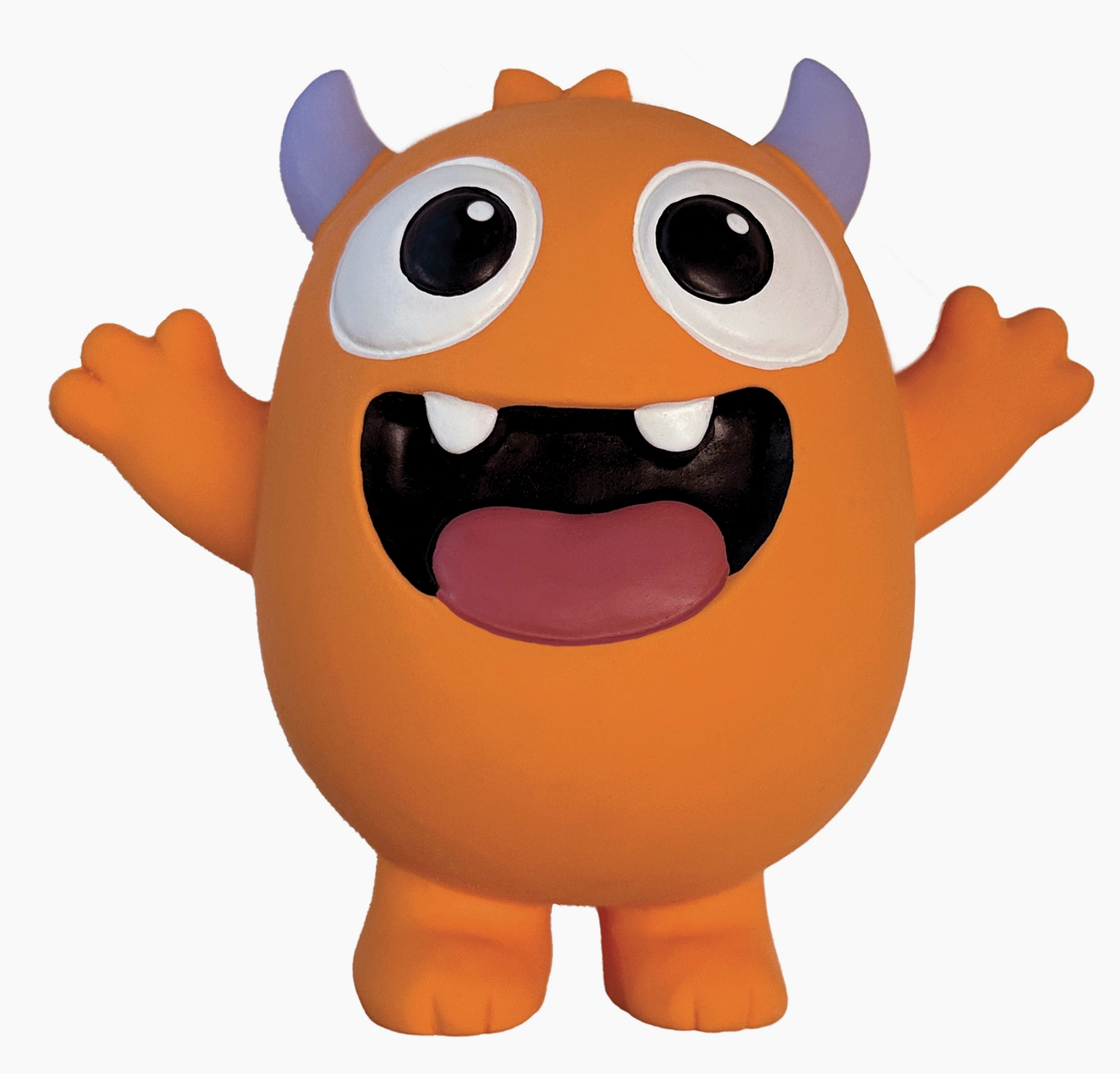 FouFouBrands Monster Mash Chews - Orange Dog Toy