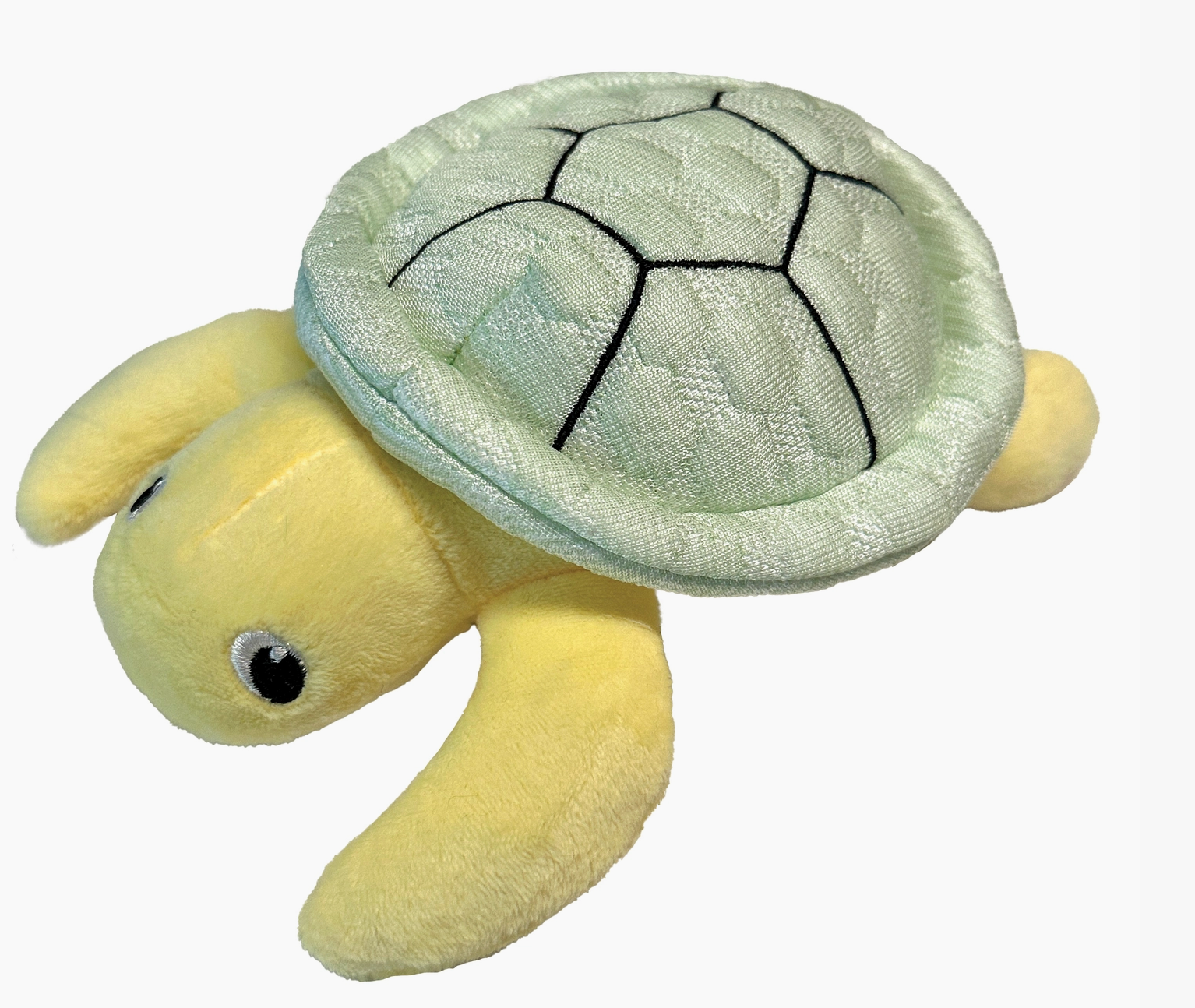 FouFouBrands Puff Plushies - Turtle Dog Toy