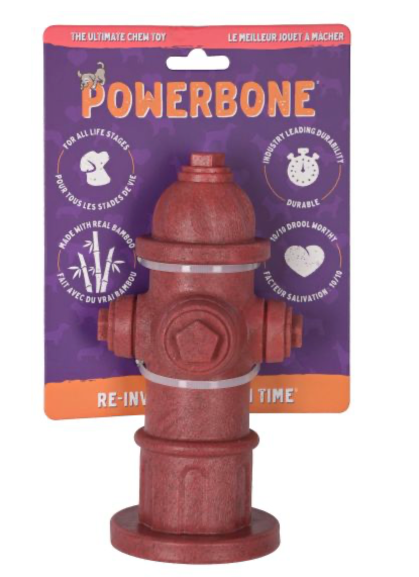 Powerbone Nylon & Bamboo Chew - Fire Hydrant