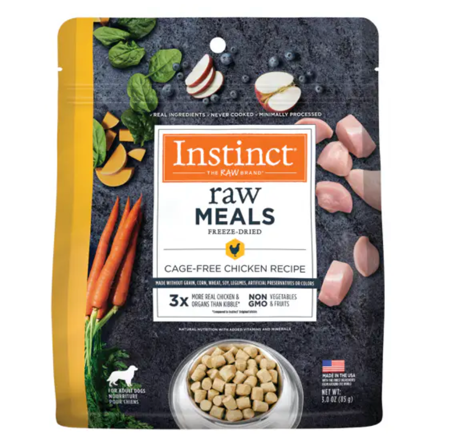 Instinct - Freeze Dried Raw Meals Chicken Recipe GF Dog Food