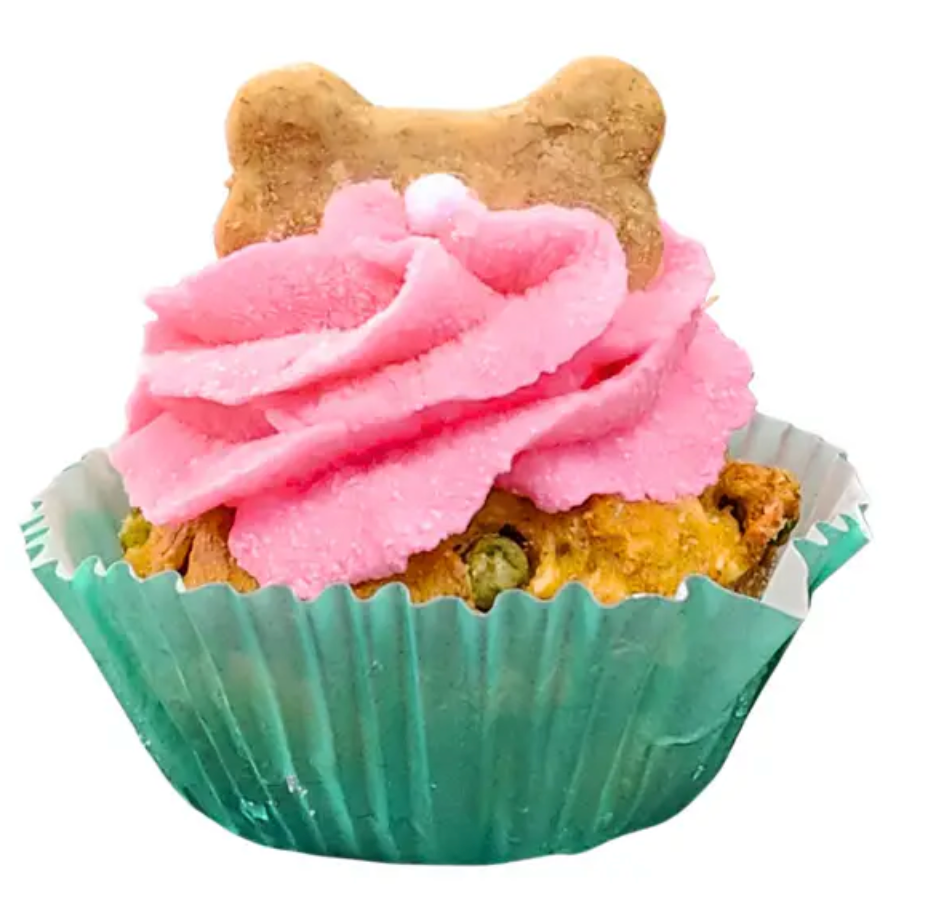 Milo &amp; Lily Pupcake - Chicken &amp; Bacon Flavour Dog Treat