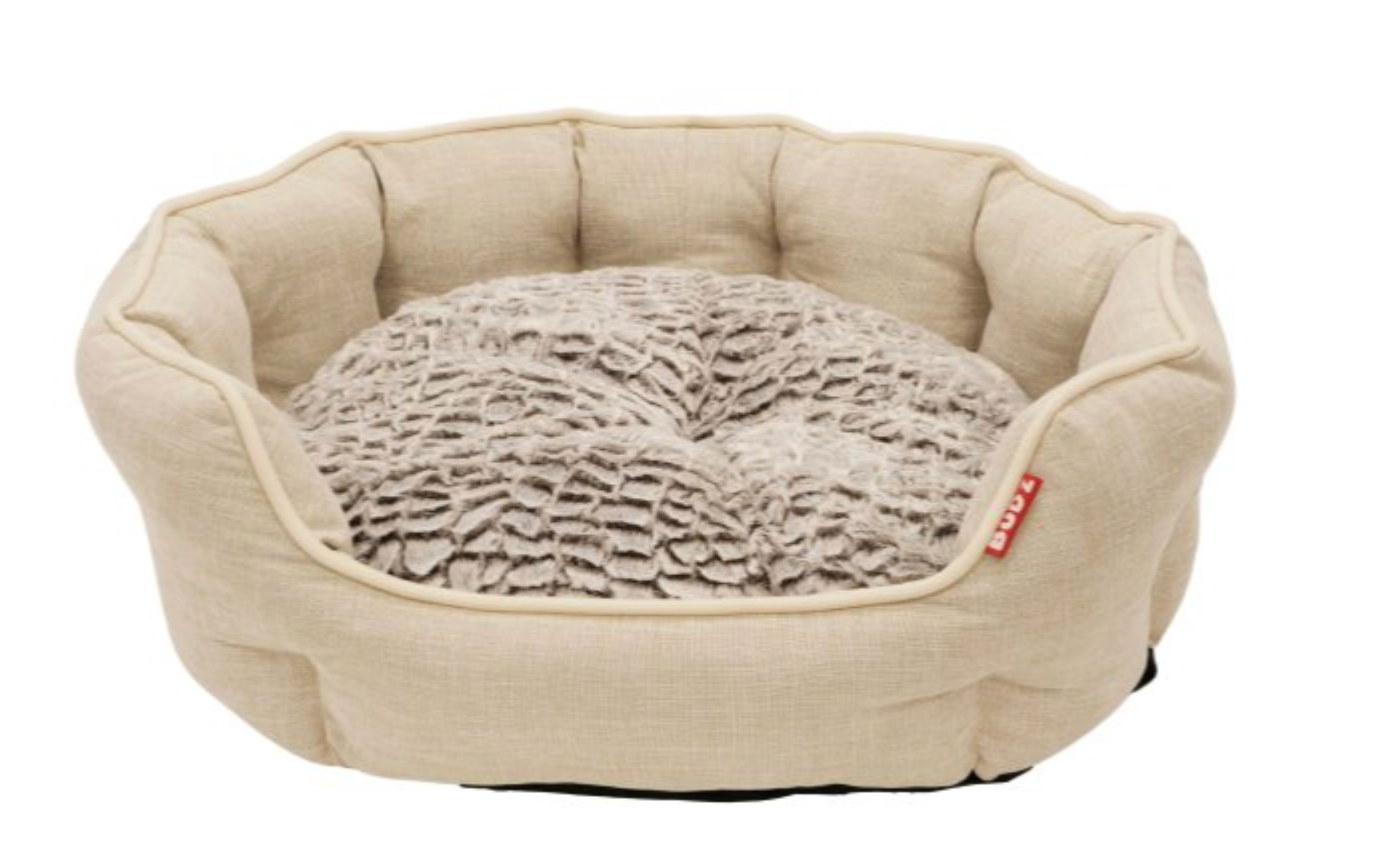 Bud'Z Round Deluxe Cuddler Pet Bed
