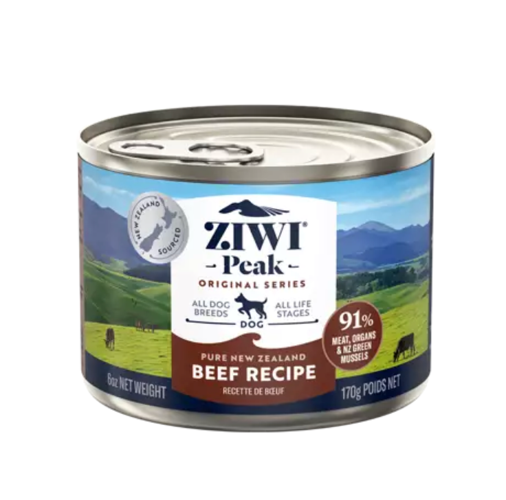 Ziwi Peak Beef GF Canned Dog Food
