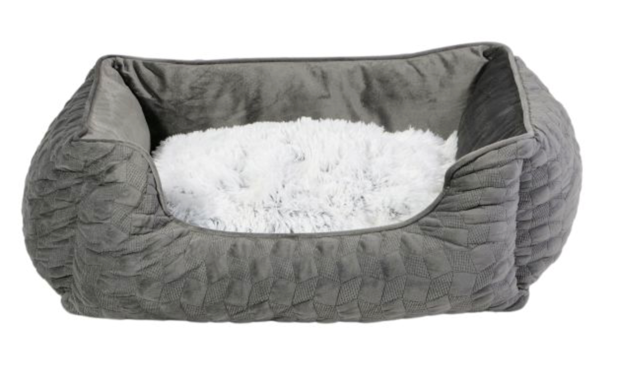 Bud&#39;Z Cuddler Cosmos Dog &amp; Cat Bed - Grey