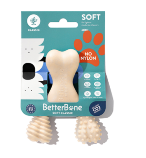 BetterBone Soft Classic Dog Chew Toy