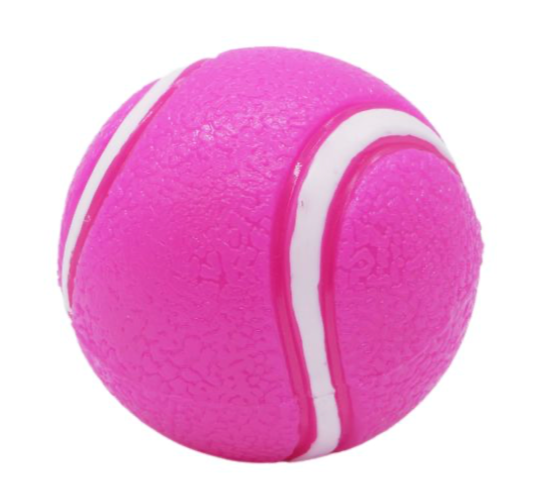 Bud'Z The Must-Have Tennis Ball Rubber Dog Toy -