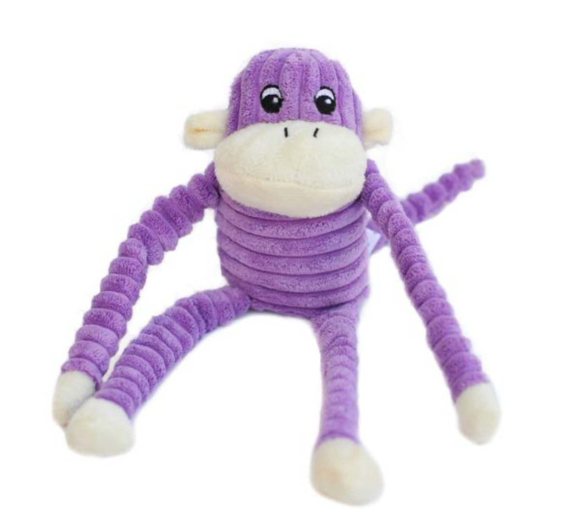 Zippy Paws - Spencer the Crinkle Monkey Dog Toy