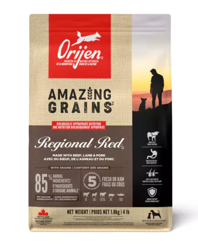 Orijen Amazing Grains Regional Red Dog Food