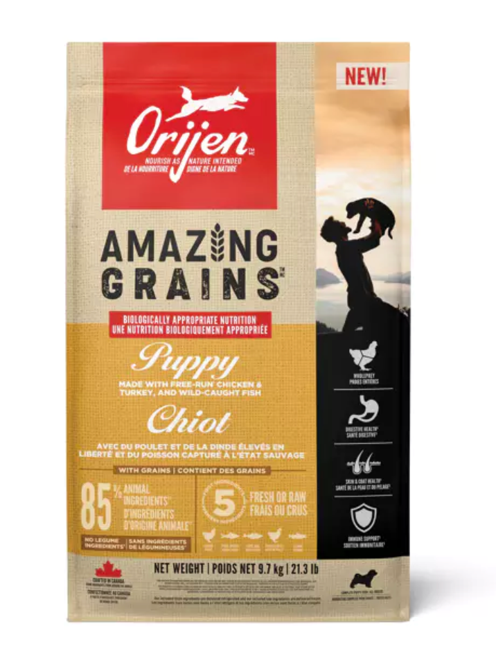 Orijen Amazing Grains Puppy Dog Food
