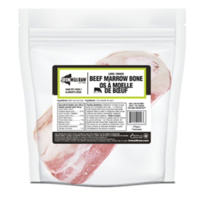 Iron Will Raw Beef Marrow Bones