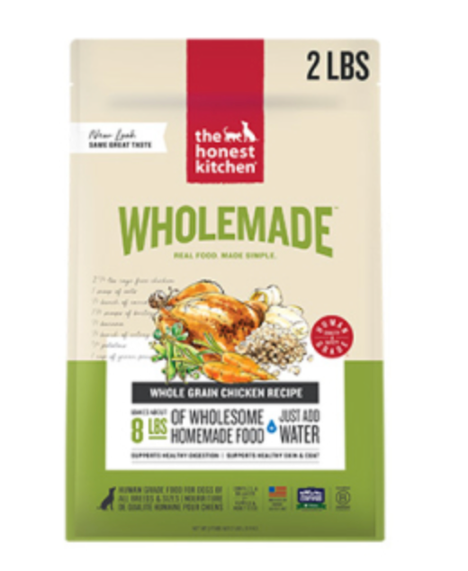The Honest Kitchen Wholemade Whole Grain Chicken Dehydrated Dog Food