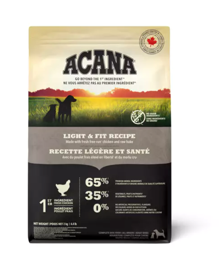 Acana Light and Fit GF Dog Food