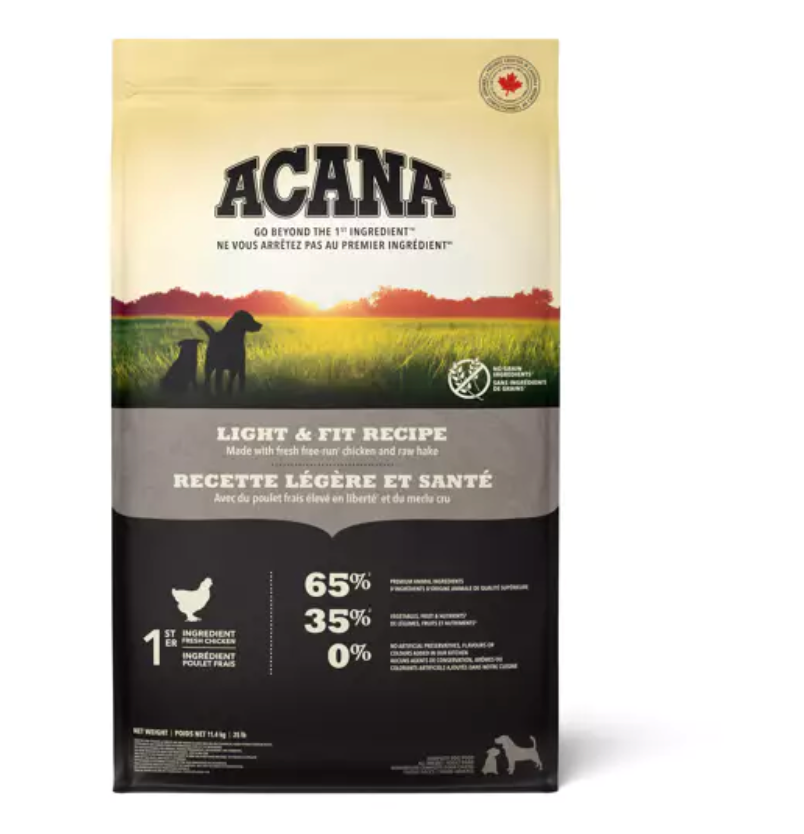 Acana Light and Fit GF Dog Food
