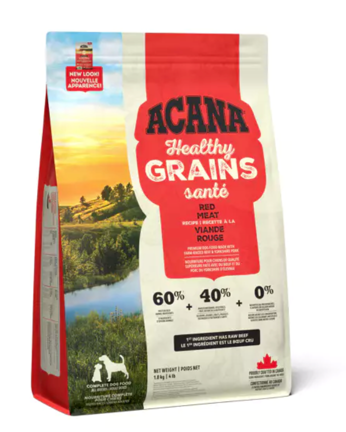 Acana Healthy Grains Ranch-Raised Red Meat Dog Food