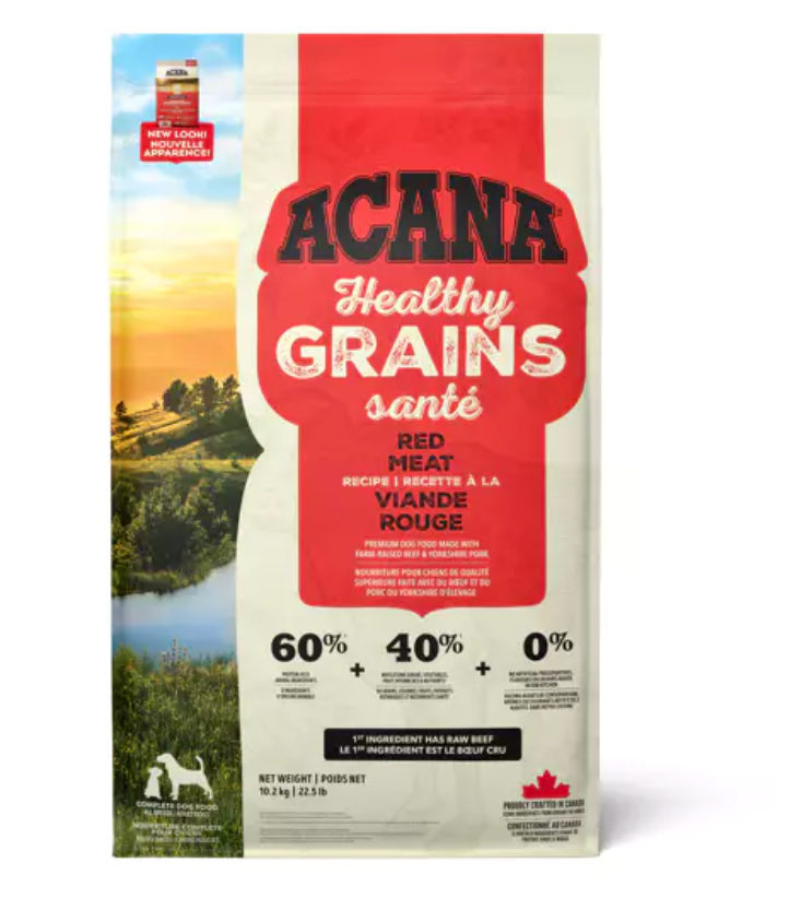Acana Healthy Grains Ranch-Raised Red Meat Dog Food