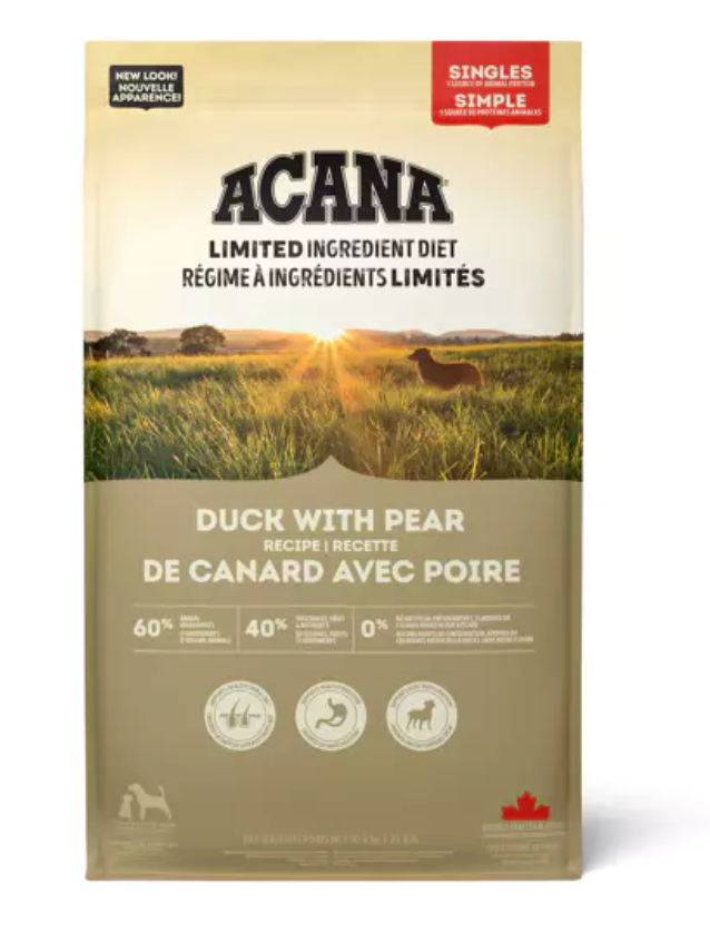 Acana Singles Duck with Pear Dog Food