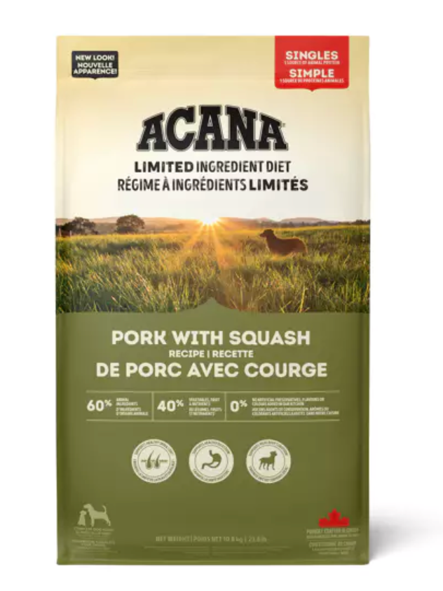 Acana Singles Pork with Squash Dog Food