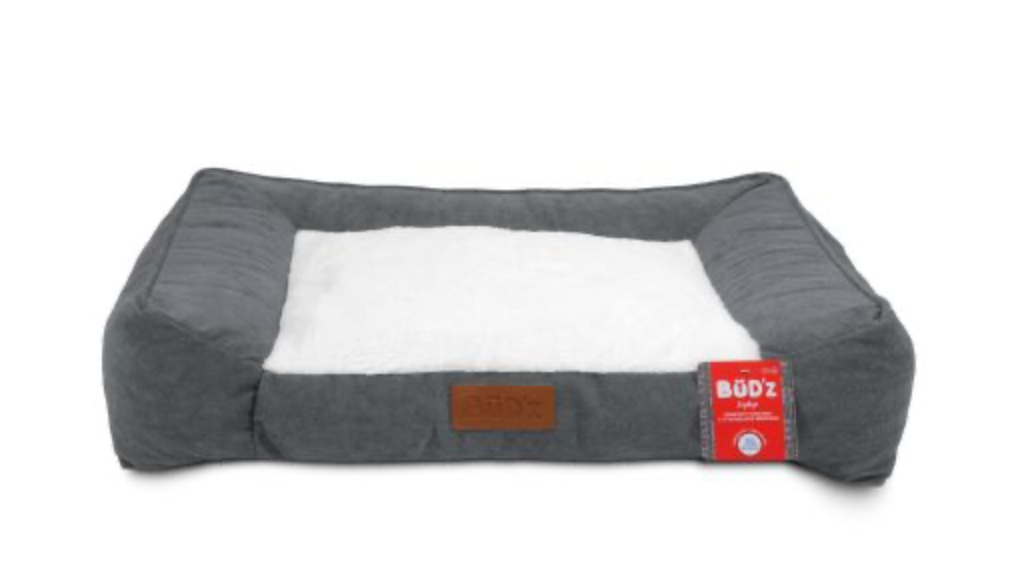 Bud'Z Zephyr Memory Foam Bed - Grey