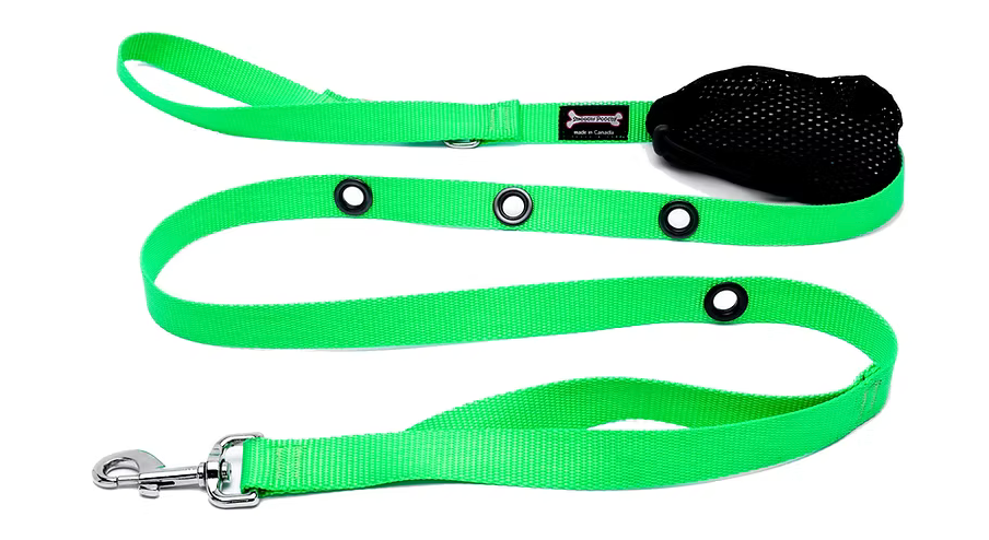Smoochy Poochy Nylon Hands-Free Leash 6' - Various Colours