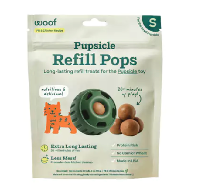 Woof Pupsicle Refill Pops - Chicken