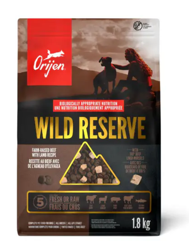 Orijen Wild Reserve Beef GF Dog Food