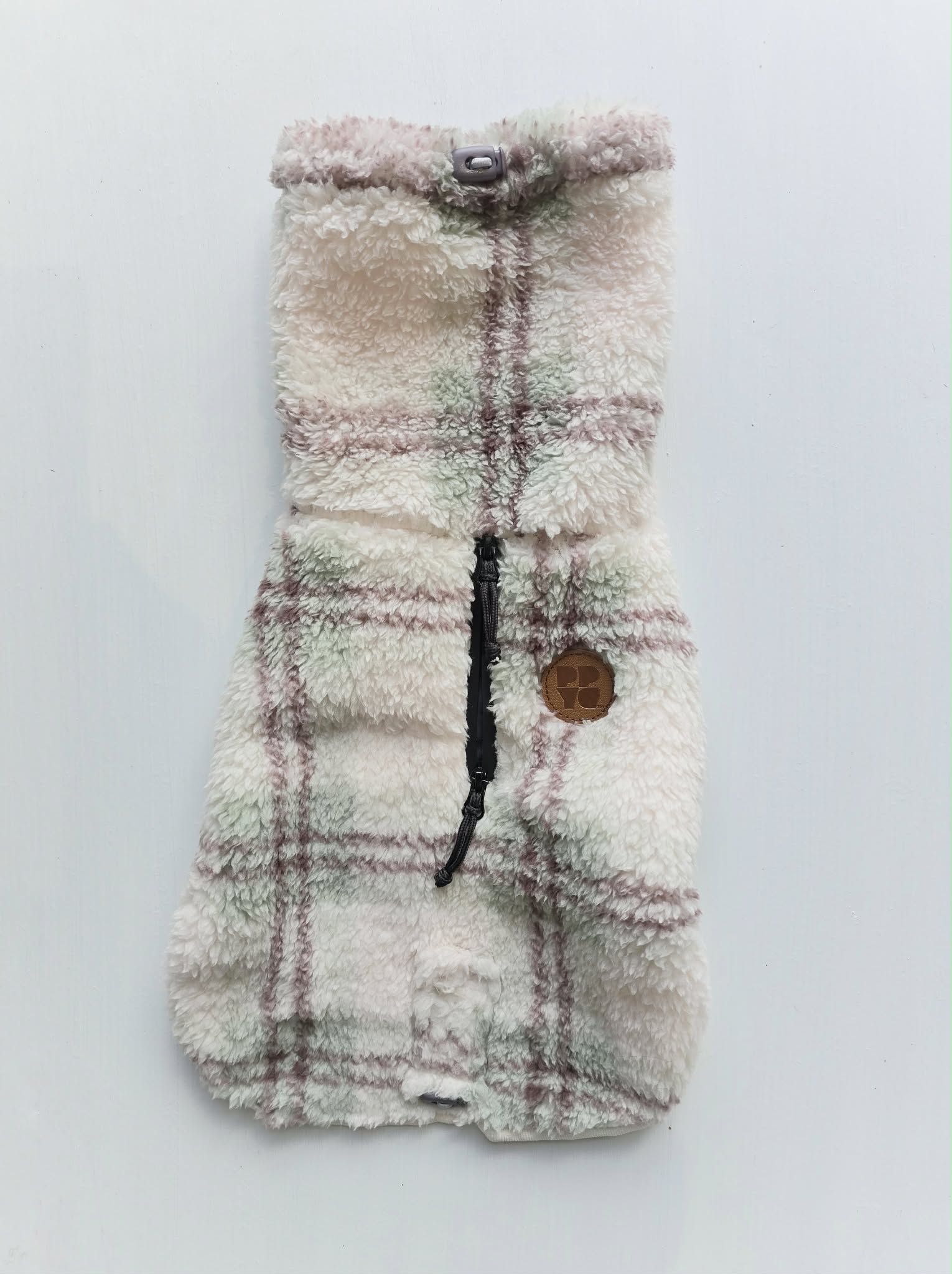 FuzzYard ChouChou Check Fleece Poncho