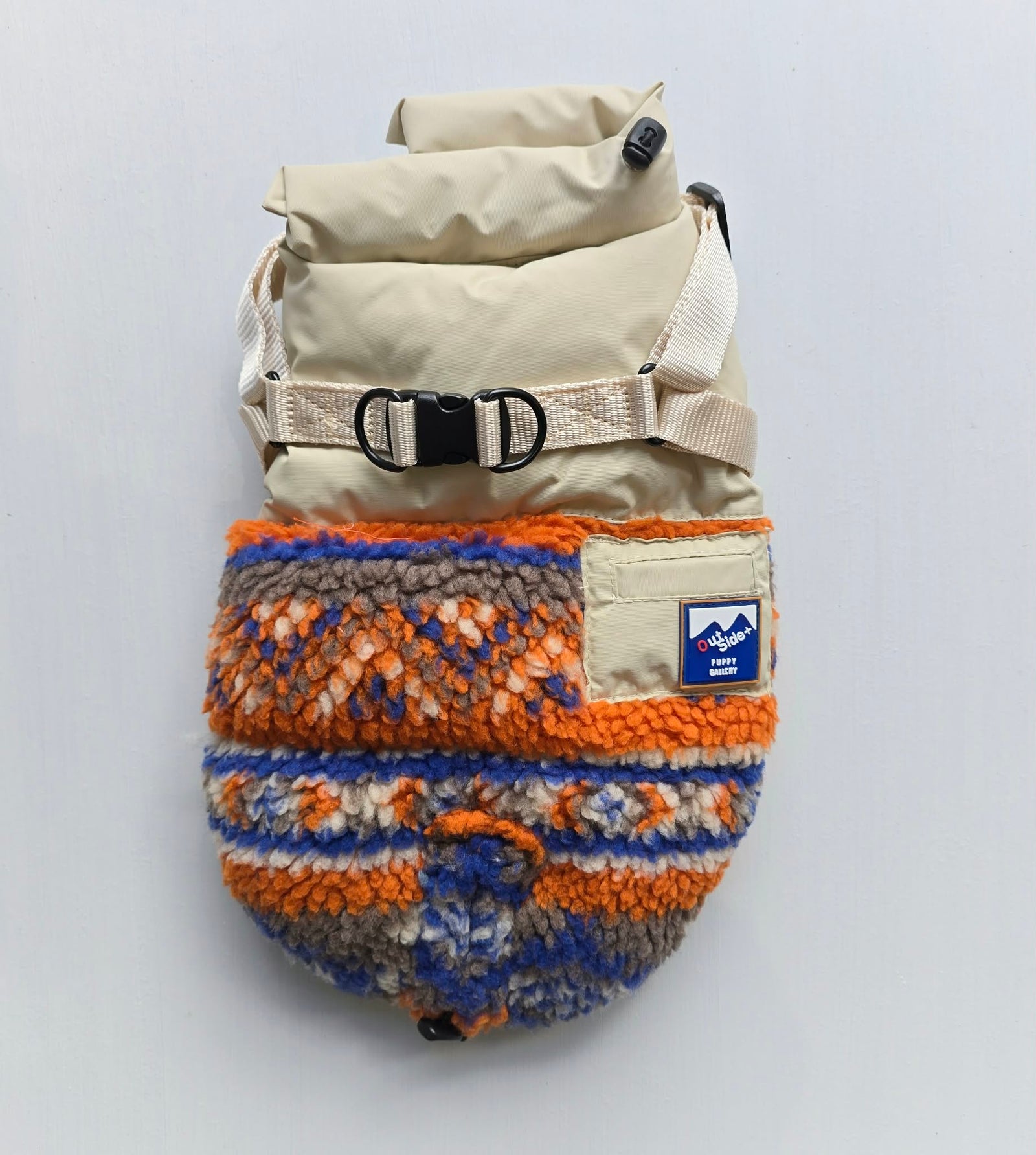 FuzzYard Robson Fleece Mixed Padding Vest