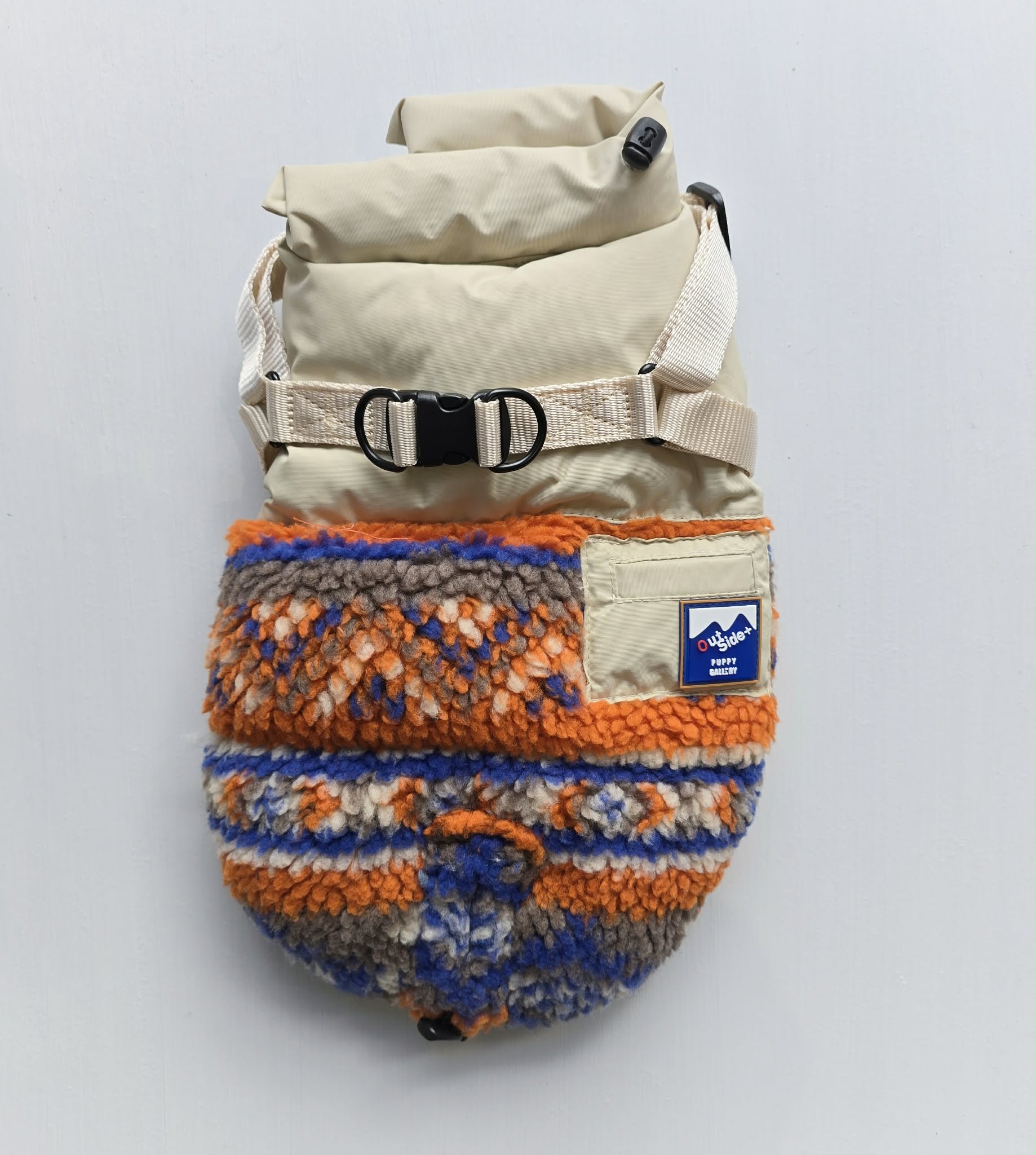 FuzzYard Robson Fleece Mixed Padding Vest