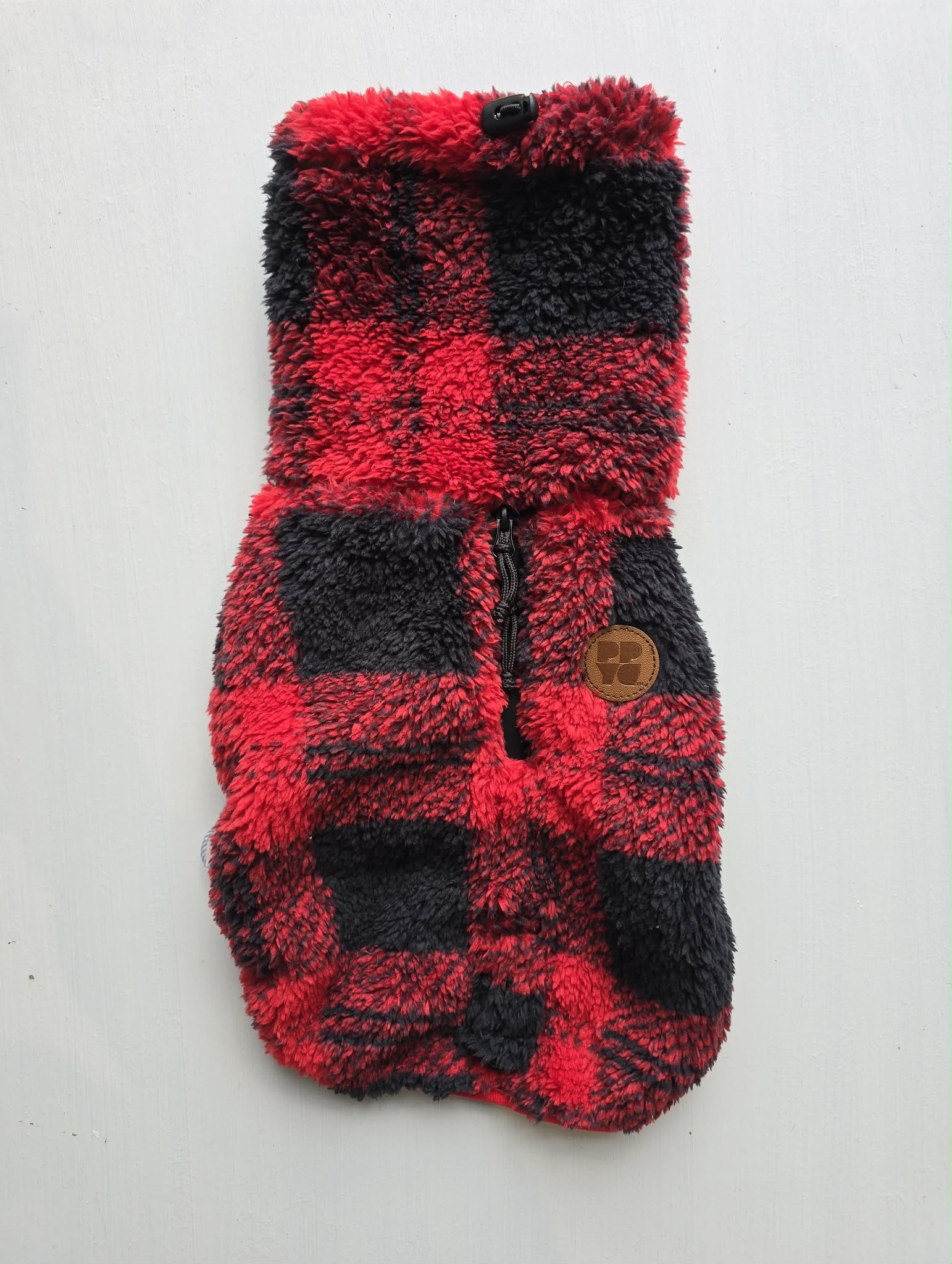 FuzzYard ChouChou Check Fleece Poncho