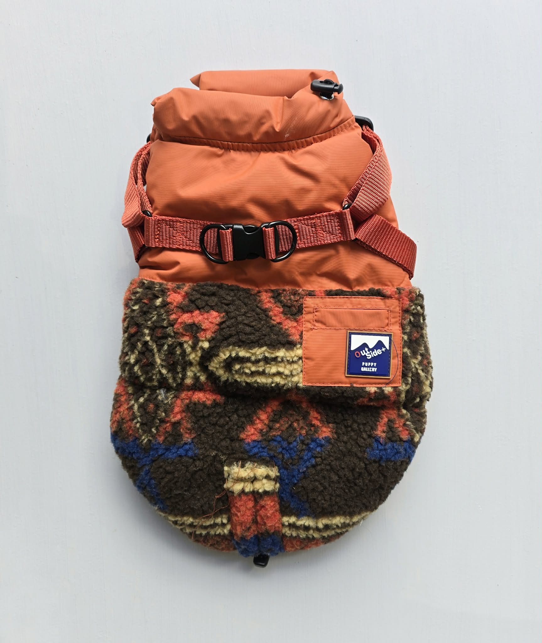 FuzzYard Robson Fleece Mixed Padding Vest