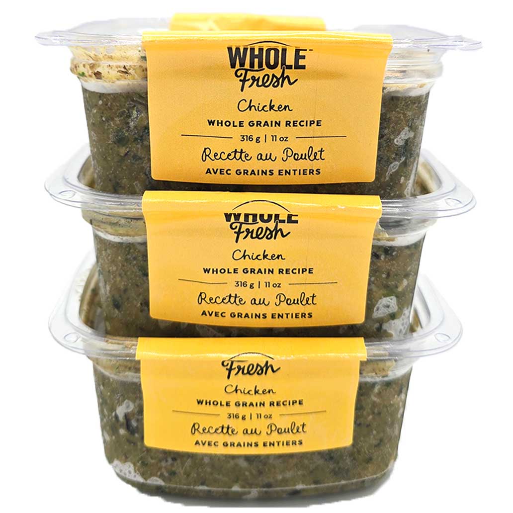Whole Fresh (Formerly Wooftown HomeCooked Fresh) Dog Food - Chicken with Whole Grains