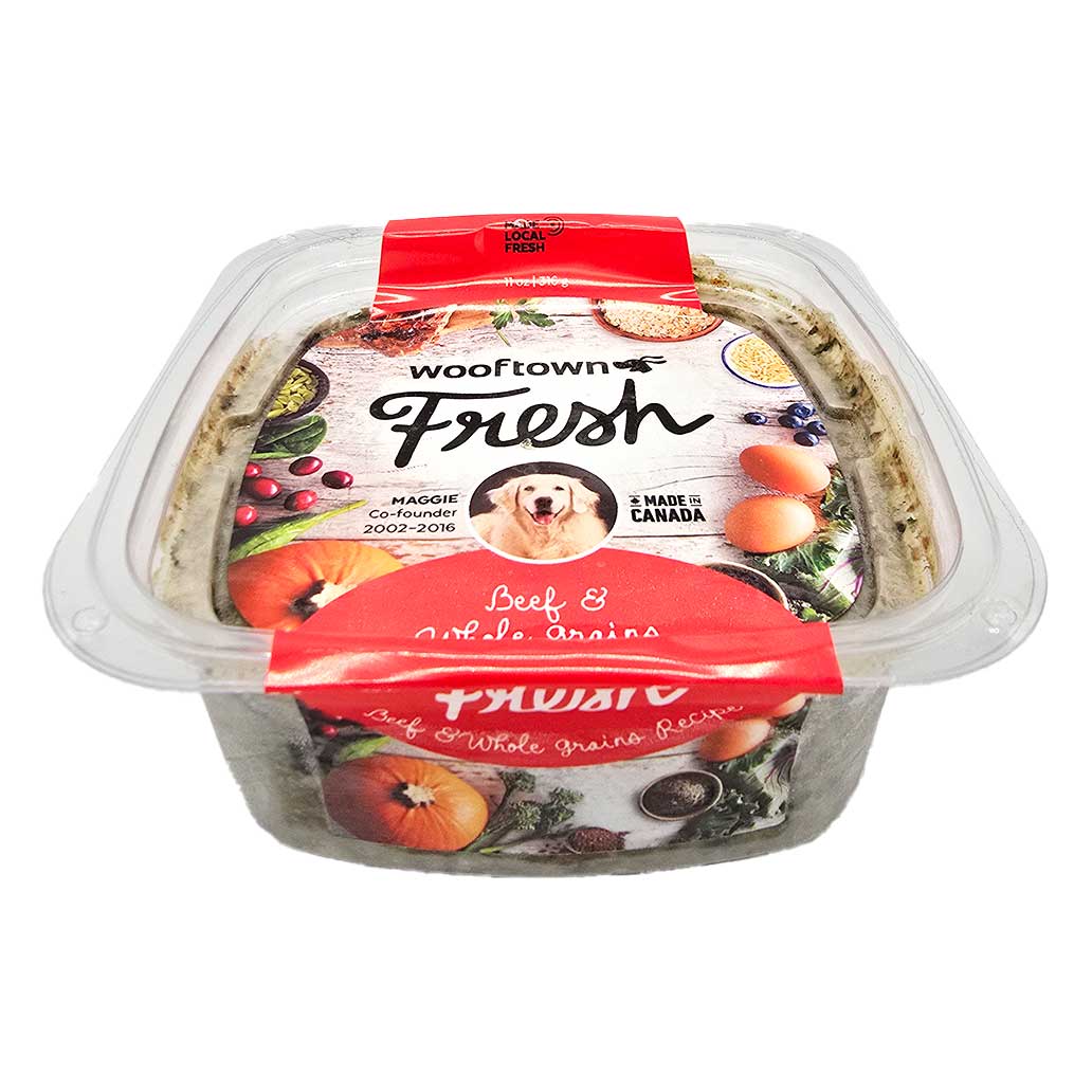 Wooftown HomeCooked Fresh Dog Food - Beef with Whole Grains