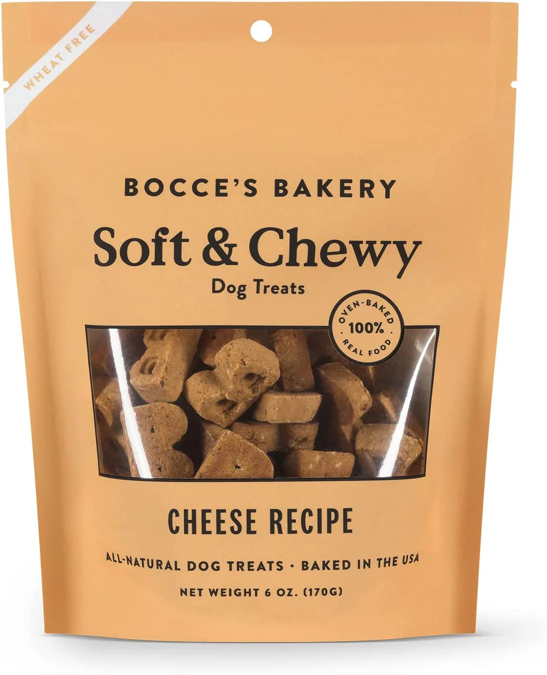 Bocce's Bakery Soft & Chewy Cheese Dog Treats (6oz/170g)