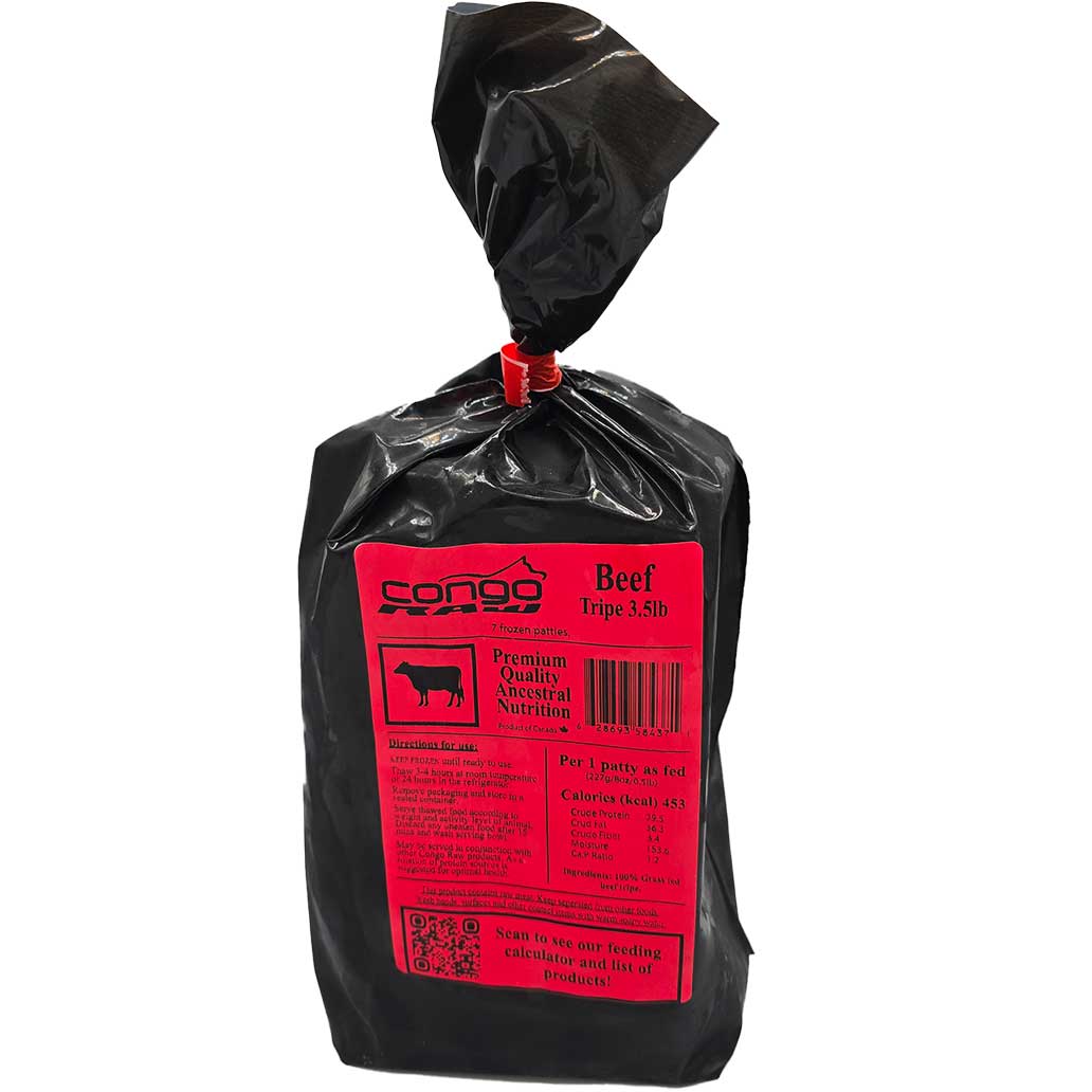 Congo Raw Dog Food - Beef Tripe