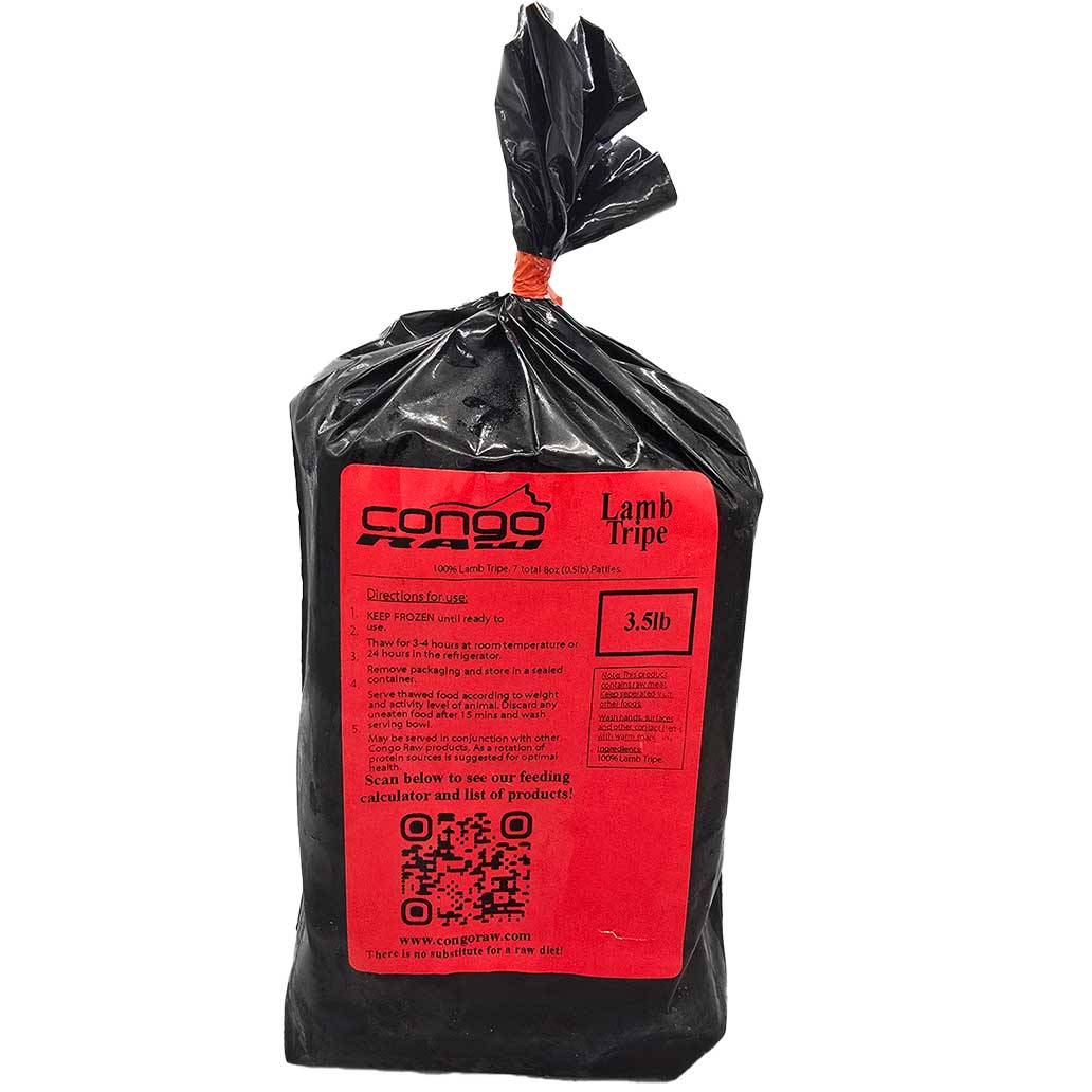Congo Raw Dog Food - Lamb Tripe