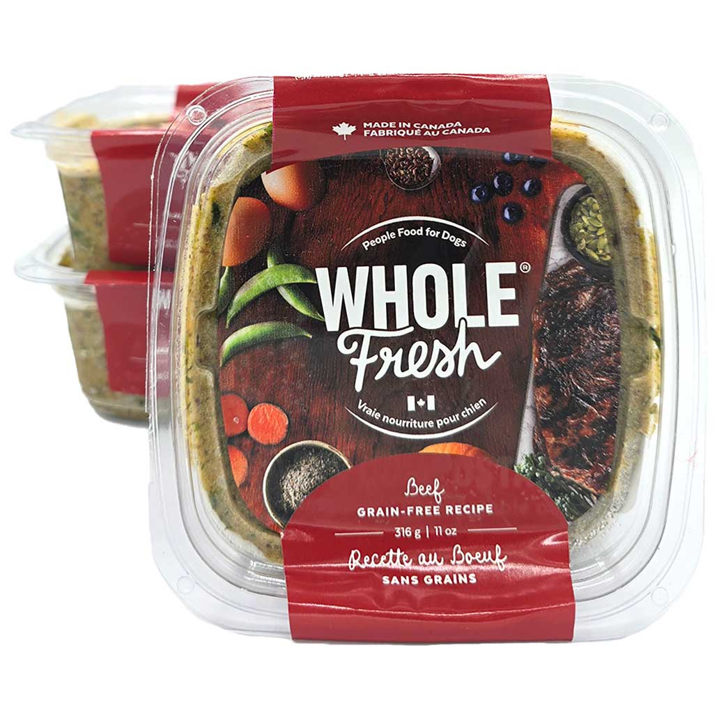 Whole Fresh (Formerly Wooftown HomeCooked Fresh) GF Dog Food - Beef