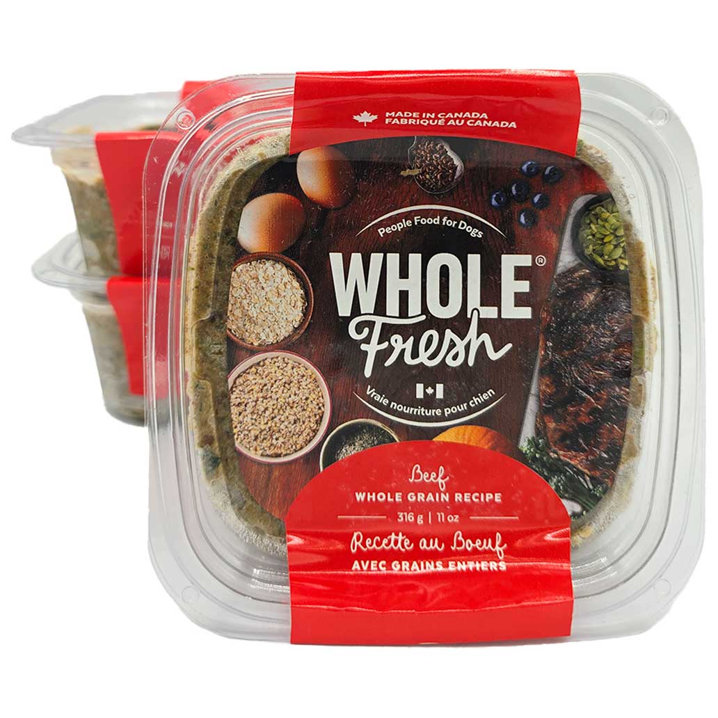 Whole Fresh (Formerly Wooftown HomeCooked Fresh) Dog Food - Beef with Whole Grains