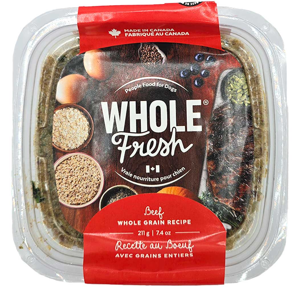 Whole Fresh (Formerly Wooftown HomeCooked Fresh) Dog Food - Beef with Whole Grains