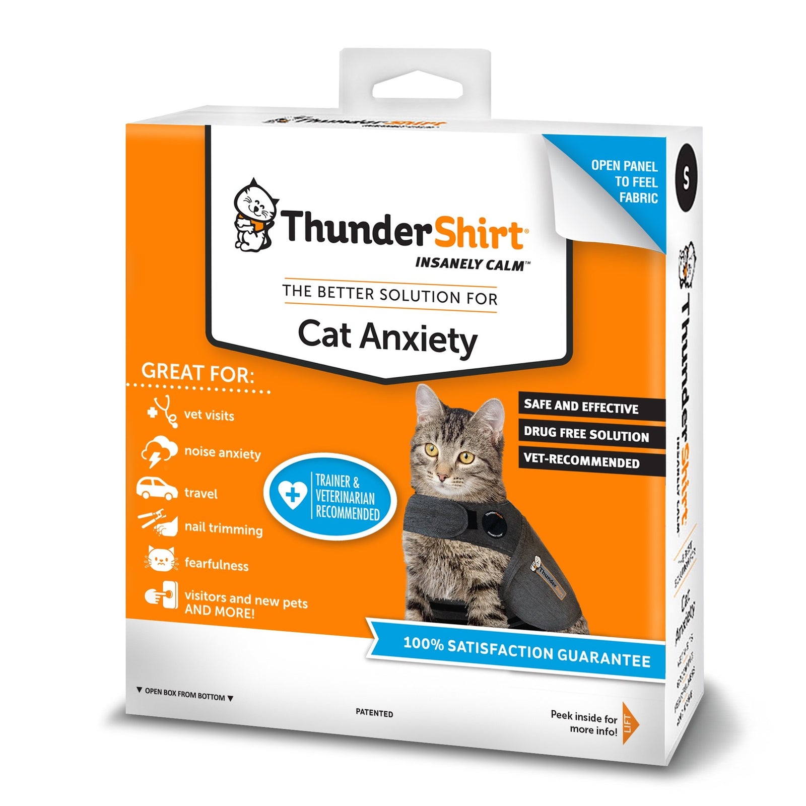 Thundershirt Cat - Solid Grey